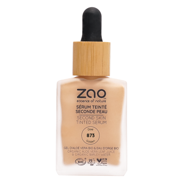 Zao Makeup Organic, Vegan and Natural Second Skin Tinted Serum - Zao Makeup UK